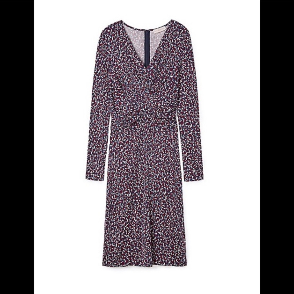Tory Burch Silk Interlocking Twist Dress - image 3
